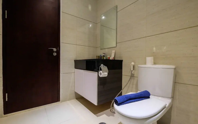 Well Equipped 1BR Brooklyn Alam Sutera Apartment near IKEA
