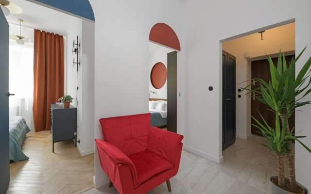 oompH Warsaw Central Vintage Apartment