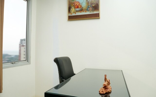 2BR Apartment Seaview with Workspace at Mediterania Marina Ancol