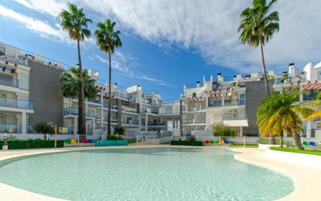 Apartamento Victoria Playa III con una gran terraza