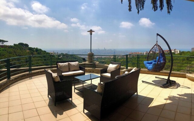 Luxury 1br-2br Apt-panoramic View Terrace 24-7 Pwr