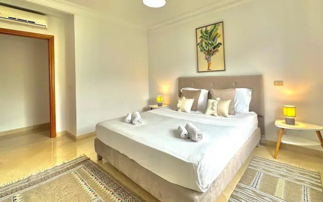 E4 Spacious and Cozy 2 bds in La Marsa