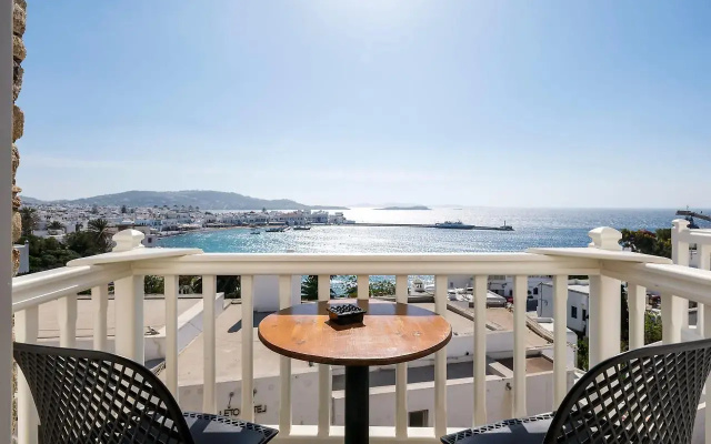 Yalos hotel sunset view