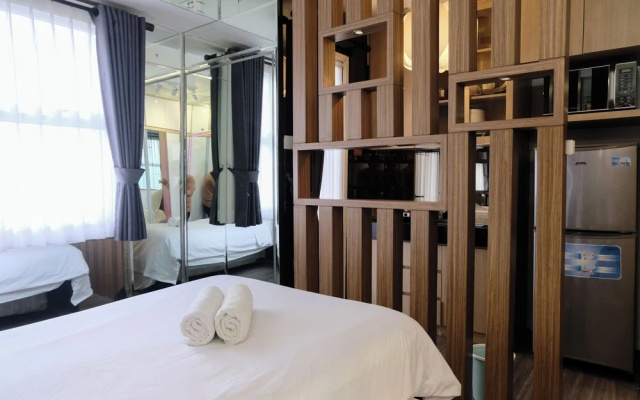 Spacious And Unique Studio With City View Apartment At Parahyangan Residence – Guest Rooms – Bandung