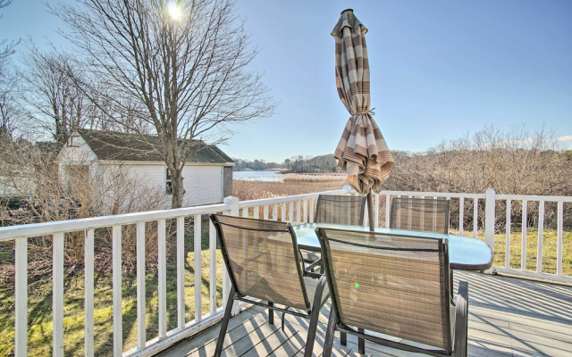 Pet-friendly Hyannis Home w/ Deck & Stream Views!