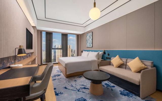 Hilton Garden Inn Nantong Haohe Scenic Area – Guest Rooms – Nantong