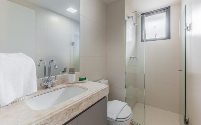Apartamento Completo com Sacada e Vaga Vila Ol Mpia
