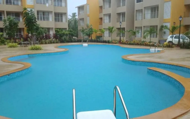 Most convenient 2 BR apartment in central Anjuna