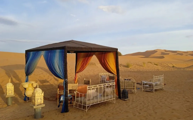 Night Desert Camp