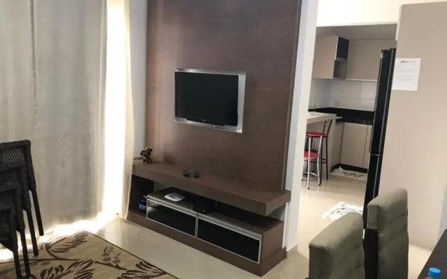 Apartamento amplo completo e climatizado