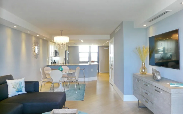 Elegant Beachfront Condo in Private Community