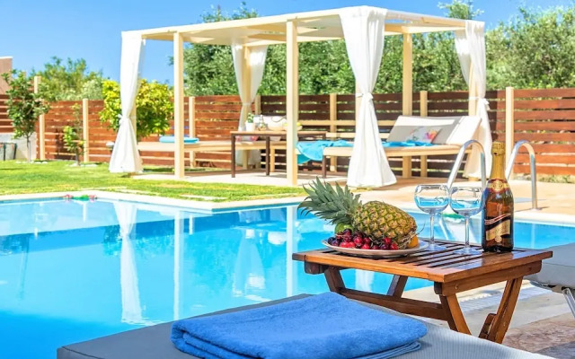 Cretan Sunrise Villa with Heated Pool