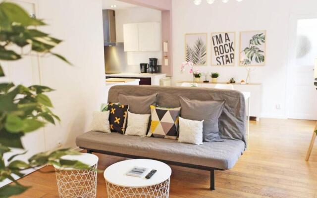 GregBnb-com - T2 50m2 - Jardin 80m2 - 15min gare