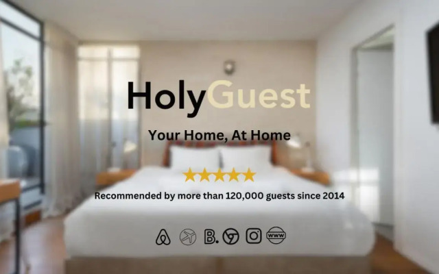 Pretty 2BR in Ben Gurion Blvd by HolyGuest