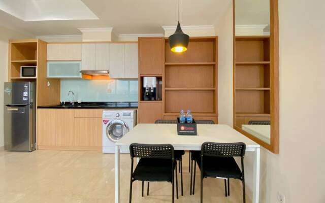 Spacious And Combined 2Br At Menteng Park Apartment