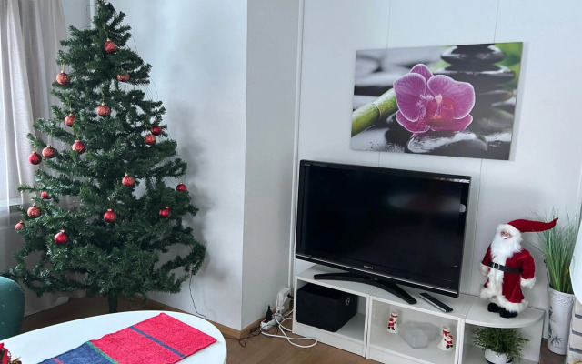 Tilava talo lähellä keskustaa