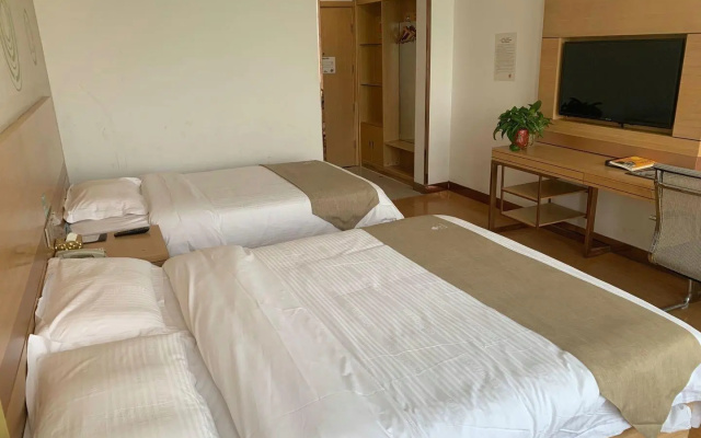 GreenTree Inn Shandong Heze Caoxian Zhuangzhai Town Oriental Times City Business Hotel – Guest Rooms – Heze