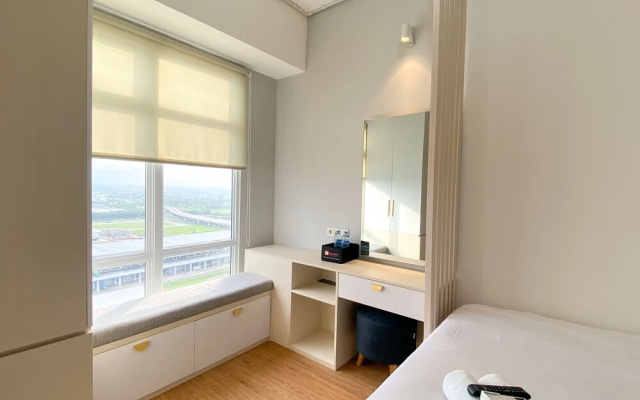 Homey And Elegant Studio Vasanta Innopark Apartment