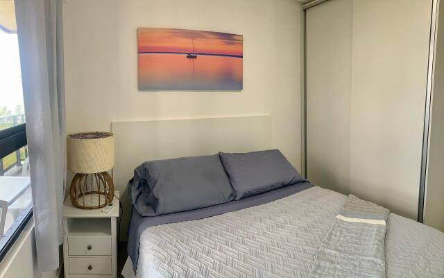 Apartamento superior na praia de Intermares