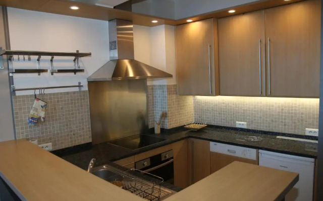 Flat with panoramic view of the Gulf of Ajaccio.