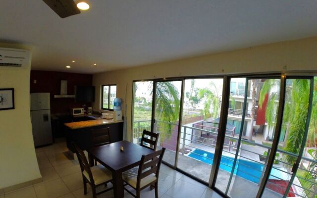 Amplio Depa con Alberca Palmeiras