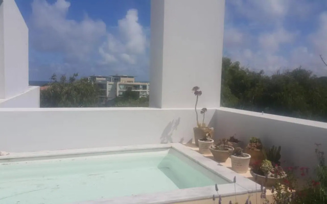 Triplex con terraza única a 50 mts del mar