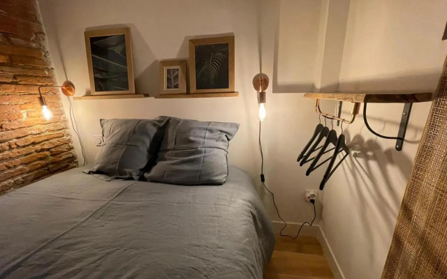 Studio Charmant-Confort-Hypercentre-Metro-Wifi