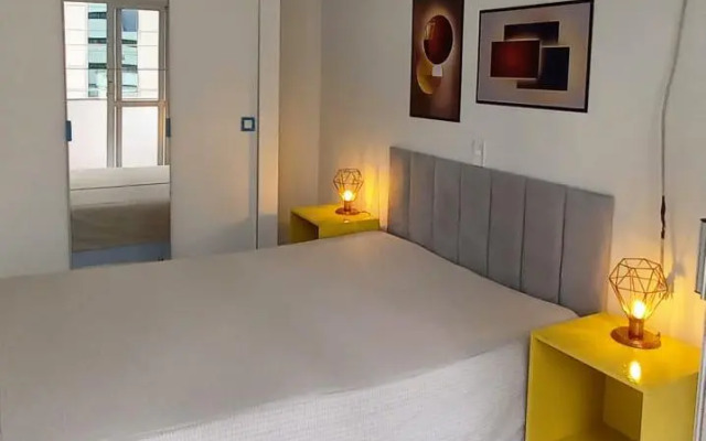 Apto 2 qtos - acesso exclusivo á praia, 30mts