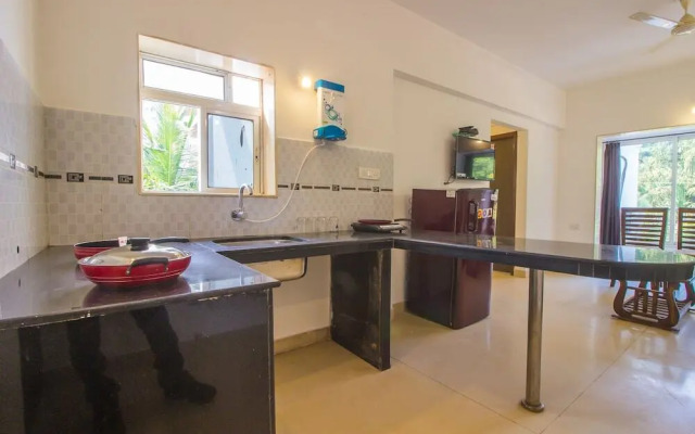 OYO Home 12319 Elegant 1BHK Near Vainguinim Beach