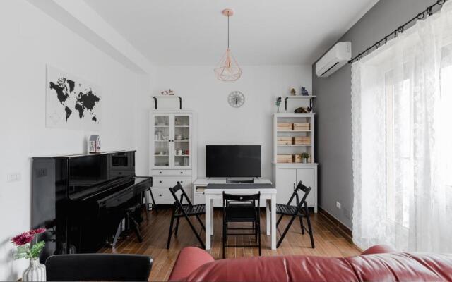Scarfoglio Apartment, 4 persone, 2 camere, balcone, Wi-Fi, Stazione Tiburtina