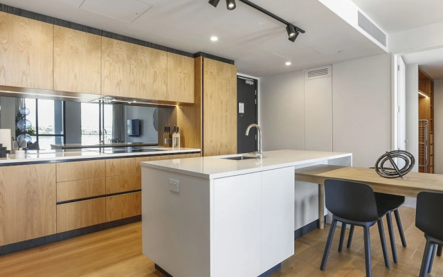 Modern tranquility in the city