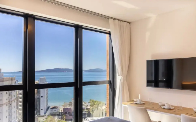 MHFA Studios em Prédio Luxuoso Vista Mar