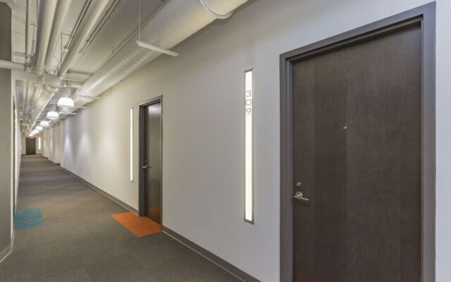 Industrial Chic Condo with Balcony