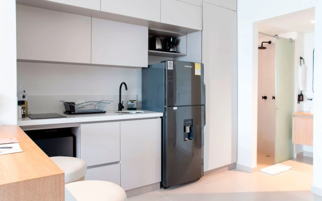 w Cozy Loft w Balcony in Crespo