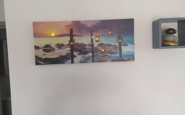 Cycladic house with a stunning view