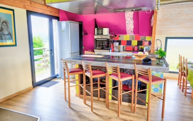 Maison bois bioclimatique