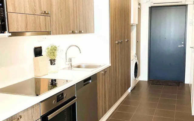 Aurinkoranta Apartment merinäköala - sauna