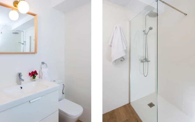 Plaza España, acogedor apartamento con patio