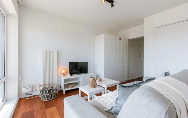 Bright Studio Just Steps From the Beach