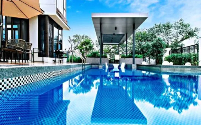 Hailing Island Banxia Time Holiday Villa (Yangjiang Poly Yintan Branch) – Pool – Yangjiang