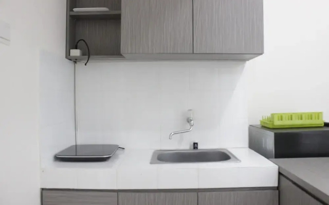 Simply 2BR without Living Room Apartment at Parahyangan Residence
