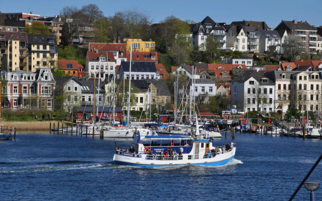 Hafenblick vom Kapitänshaus