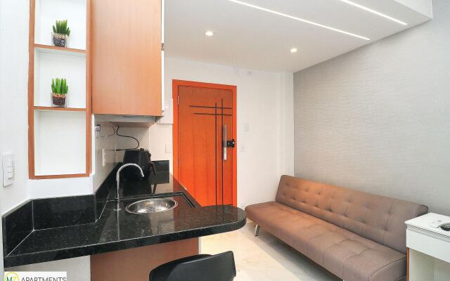 Mini Studio moderno no Leblon para 3 pessoas