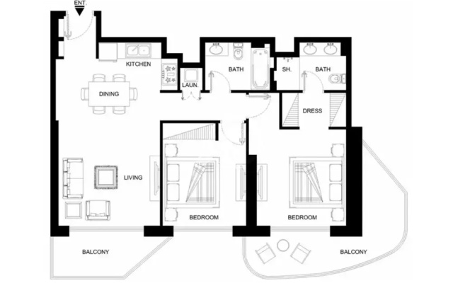 LUX  The Palace Residence Suite 2