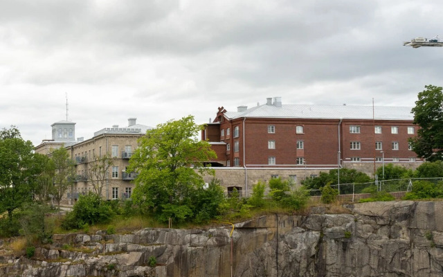 Private sauna and balcony in Kakola