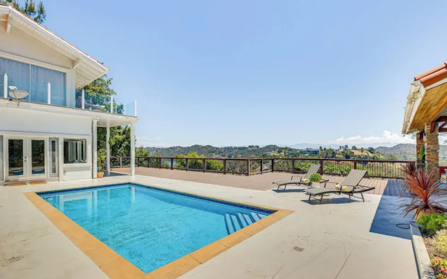 Los Angeles Home w/ Private Pool, Mtn & Lake View!