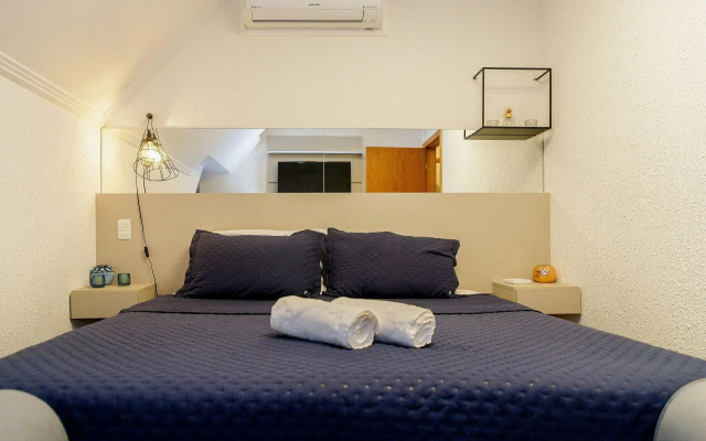 Casa de Pedra - 301D - Apto com piscina em Gramado