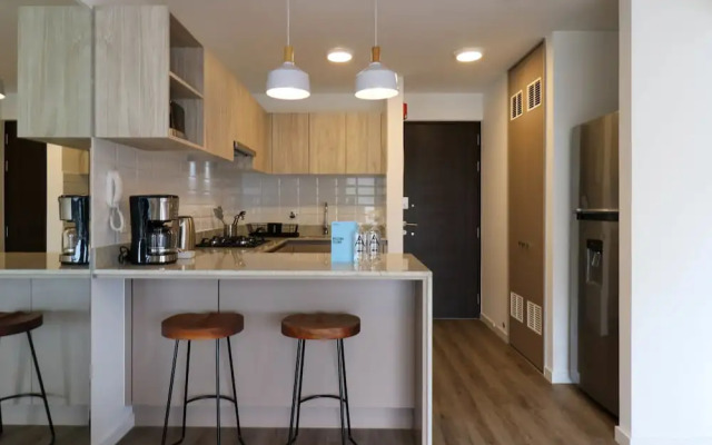 w Comfortable 1BR w Modern Balcony in San Isidro
