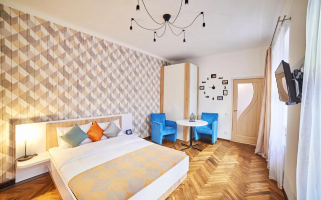 Style apartments in old Lviv