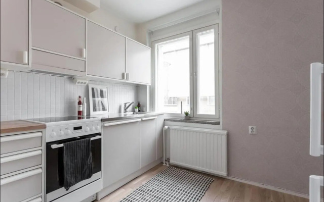 Perheasunto keskustassa